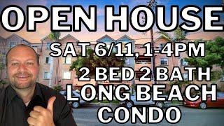 Open House 2 bed 2 bath Long Beach Condo