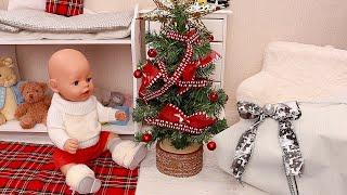 Baby Born's First Christmas tree! Play Toys