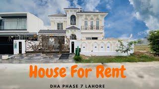 1Kanal Brand New Spanish House For Rent In DHA Ph7 Lahore | DHA Lahore | House For Rent