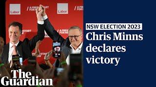 'A fresh start': Labor leader Chris Minns declares victory in New South Wales