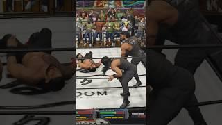 triple Roman Reigns putting smack to cm punk in WWE #zzf #zzfgameing