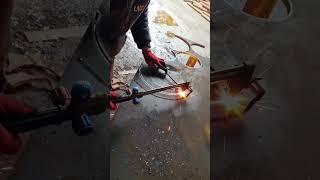 Round cut perfect cut master lvl #master #hardwork #job #steel #fire #cut #firecut #goodjob