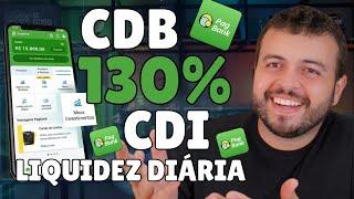 PAGBANK NOVO CDB 130% CDI!! QUANTO RENDE? VALE A PENA? COMO INVESTIR NO CDB PAGBANK 130% CDI?