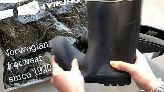 Обзор на резиновые сапоги Viking Jolly Navy New