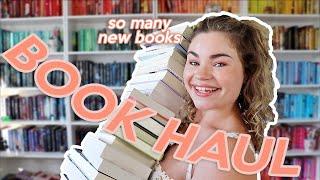 BIG BOOK HAUL... so many new books!!