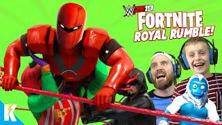 Fortnite in WWE 2k19 (Royal Rumble Match with Season 8 Skins) K-City GAMING