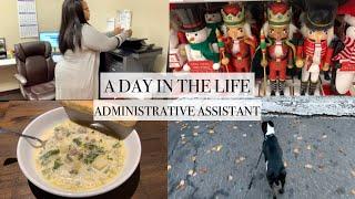 (Vlog 22) A Day In The Life of a Administrative Assistant in Atlanta | Full Time Office Job | 9-5