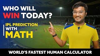 Predict IPL Matches using math | World's Fastest Human Calculator