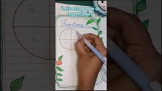 Let's study the concept of fraction. #education #motivation #fraction #fractions
