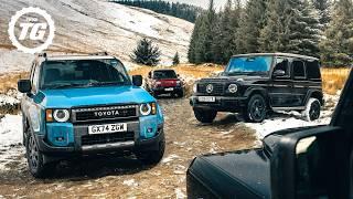 New Toyota Land Cruiser vs Defender, G-Class & Grenadier