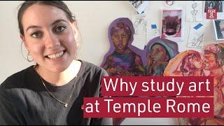 Why study art Temple Rome