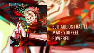 edit audios that'll make you feel powerful