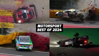 MOTORSPORT BEST OF 2024 - CRASHES, SPINS, FAILS + PURE SOUND