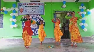 5th September 2024 Teachers' Day celebration, performing class IX girls