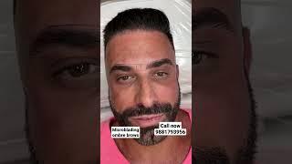 EYEBROW OMBRE | EYEBROWS OMBRE FOR MALE | EYEBROWS TATTOO |PERMANENT EYEBROWS TUTORIAL|#microblading