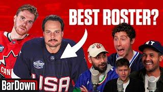 SELECTING EVERY 4 NATIONS ROSTER & LINES | BarDown Podcast