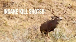 TOP 35 BEST HUNTING KILL SHOTS!! | BOW AND RIFLE!