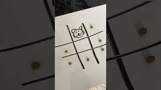 Jugando triki o el juego del gato