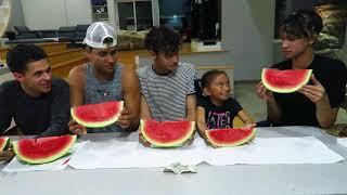 Watermelon Eating Contest with the Dobre Brothers