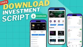 Download Free Robot investment mining script ┃free mining website script