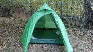 LIGHT TENT - NATUREHIKE CLOUD UP 1 PERSON TENT SET UP & REVIEW | How to pitch the camping tent