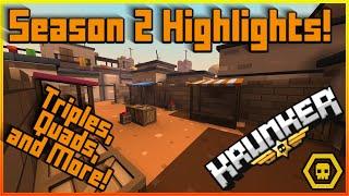 Krunker.io Ranked Highlights! [ Season 2 Gold League ]