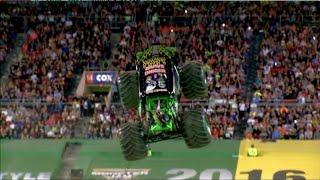 Grave Digger (Adam Anderson) Freestyle Monster Jam World Finals 2016