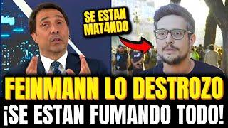 FEINMANN DESTROZO A ZURDO FALOPERO *SE ESTAN FUMANDO LOS ARBOLES*