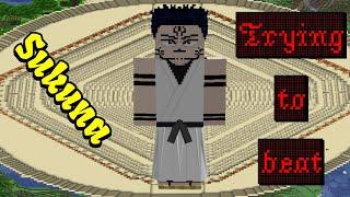 Trying to beat Sukuna | Minecraft |Mobs Battle