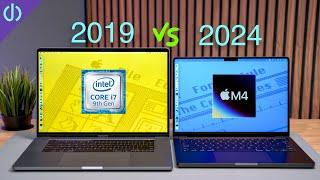 Flagship Intel MacBook Pro vs M4 MacBook Pro