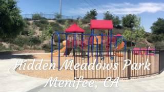 Menifee Parks - Hidden Meadows Park