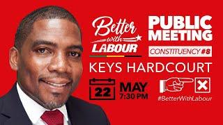 St.Kitts-Nevis Labour Party  Public Meeting (Keys Hardcourt)  22nd May, 2022