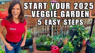 Start Your 2025 Vegetable Garden: Plan It In 5 Easy Steps