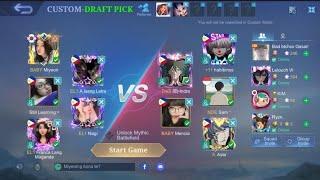 FRANCA MY BURN FRIENDLY GAME WITH TOP GLOBALS ML PLAYER! (BATTLE OF TIKTOKER) | MLBB