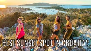 HIKING on ILOVIK, an island in CROATIA | Day in the Life TRAVEL VLOG