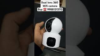 Dual lens 360 Wifi camera Buy ️ 9988131370 #shorts  Creative infotech ludhiana