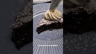 Swedish sticky chocolate cake