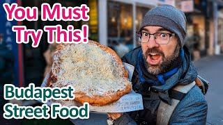 Local's BUDAPEST STREET FOOD Favorite: Lángos | 5 Places to Get it!