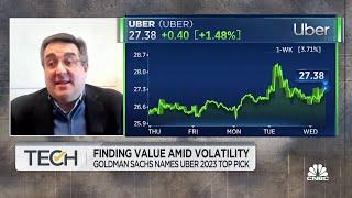 Uber's product set is leading to a rising utility level, says Goldman Sachs' Eric Sheridan