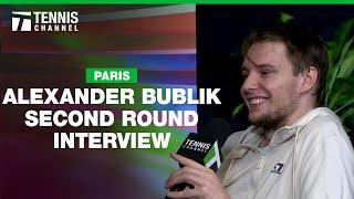 Alexander Bublik Breaks Down his Racquet Smashes | 2024 Paris 2nd Round Interview