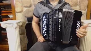 WELTFB26KCBK - Black Weltmeister FB26K Free Bass Chromatic Button Accordion C M 34 26 $2499