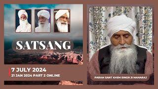 Param Sant Khem Singhji Maharaj - 21 Jan 2024 (Part 2)