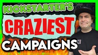 Kickstarter's CRAZIEST campaigns! | strange Crowdfunding stories