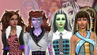 #1 LES MONSTER HIGH - SIMS 4