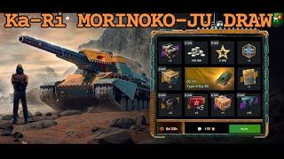 Type 5 Ka-Ri MORINOKO-JU Draw | Showcase | WOTB | WOTBLITZ | World of tanks Blitz