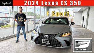 The slightly redesigned F Sport. 2024 Lexus ES 350