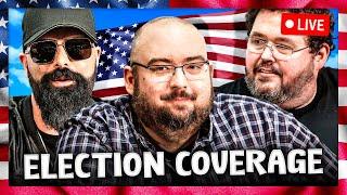 Trump vs Harris  -  Wings of Redemption , Boogie2988 & KEEMSTAR - Election Coverage! 