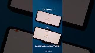 ROG Phone 6 cooler Versus ROG phone 7 without cooler | 3D Mark Wildlife Stress Test