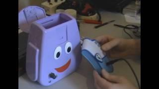 Circuit Bent Goodie Bag - Dora the Explorer BackPack by freeform delusion