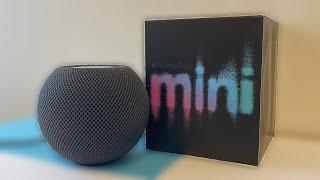 HomePod Mini (Space Gray) UNBOXING || Setup And QUICK REVIEW